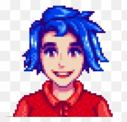 Emily - Emily From Stardew Valley Emoji,Stardew Valley Character Portrait Emotion