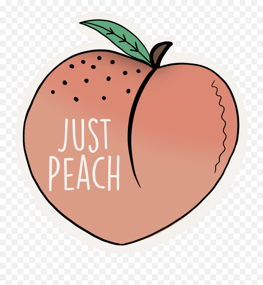 Just Sticker - Fresh Emoji,Peach Emoji Tattoo