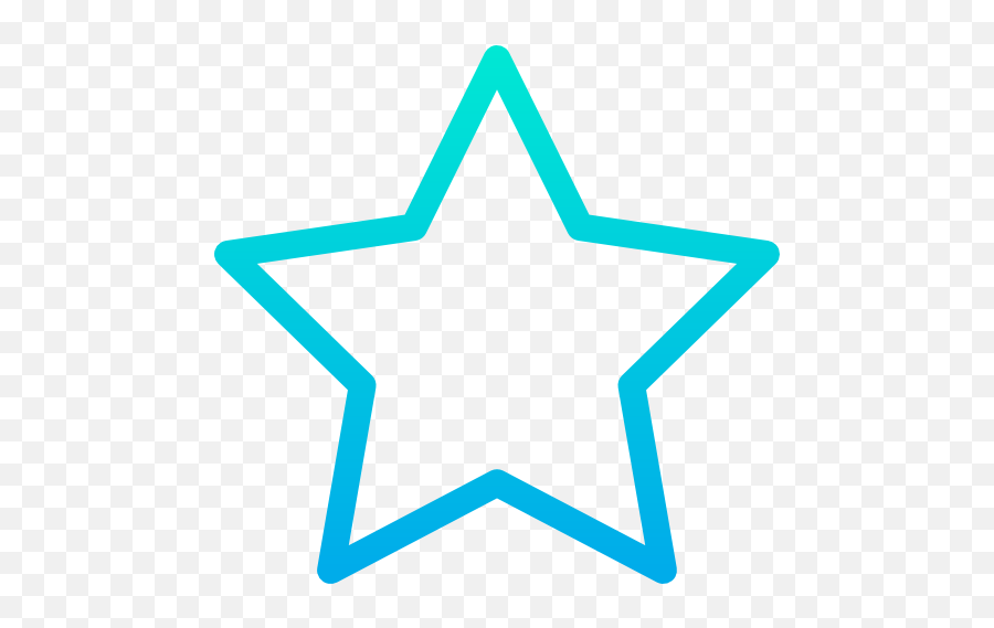 Star - Free Signs Icons Emoji,Turquoise Emojis