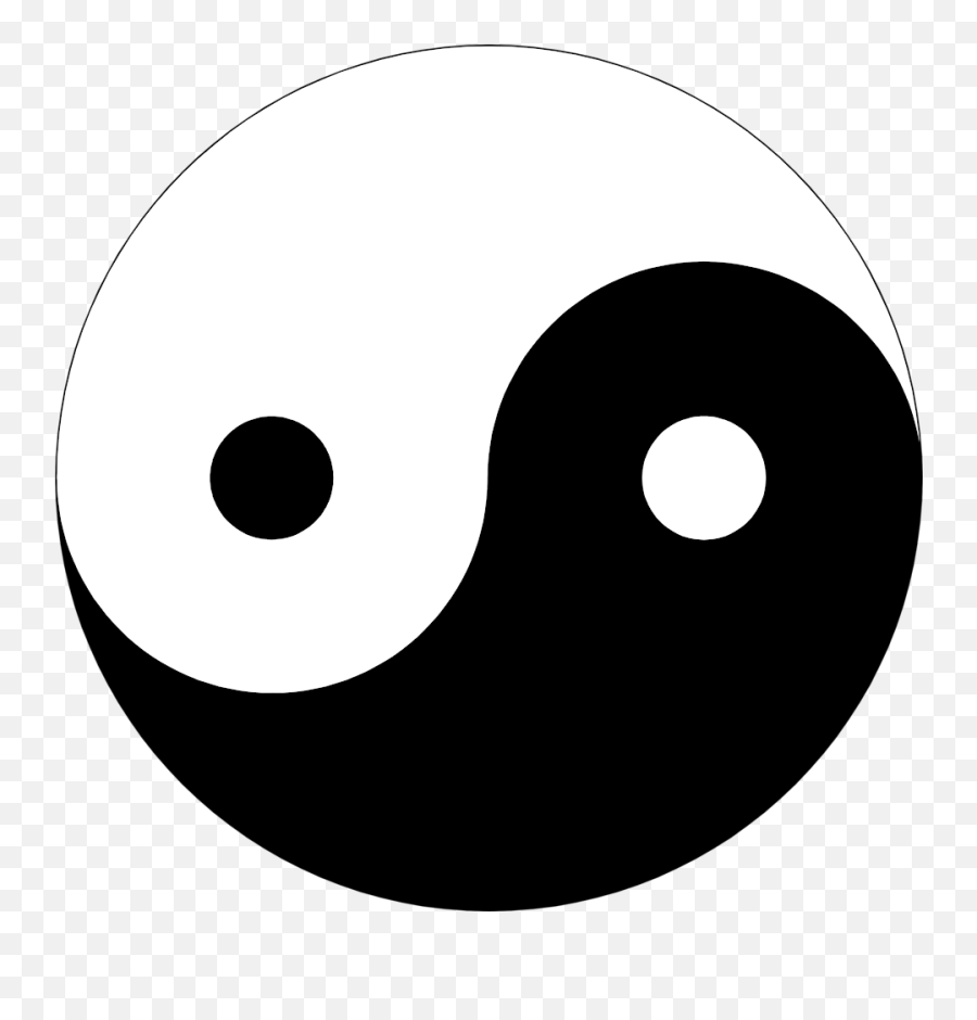 Free Yin Yang Transparent Background - Tao Symbol Emoji,Ying Yang Emoji