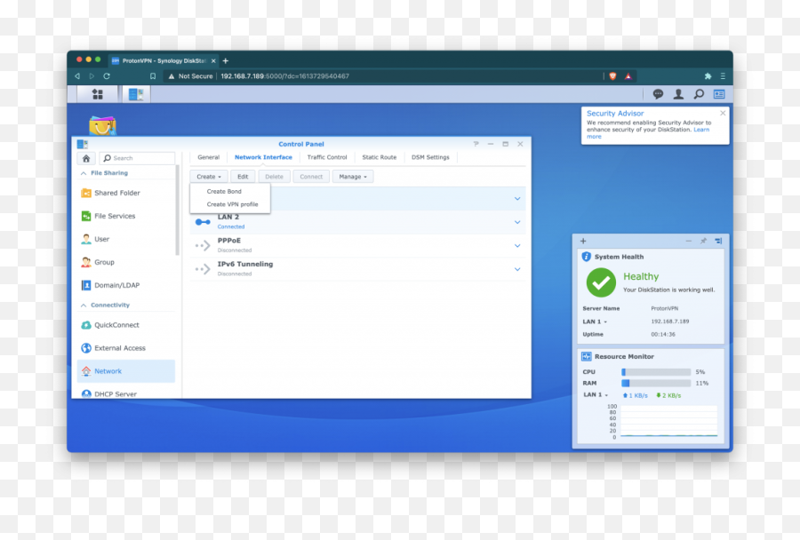 How To Set Up Protonvpn On Synology Dsm - Protonvpn Support Emoji,Checkbox Emoticon Mastodon