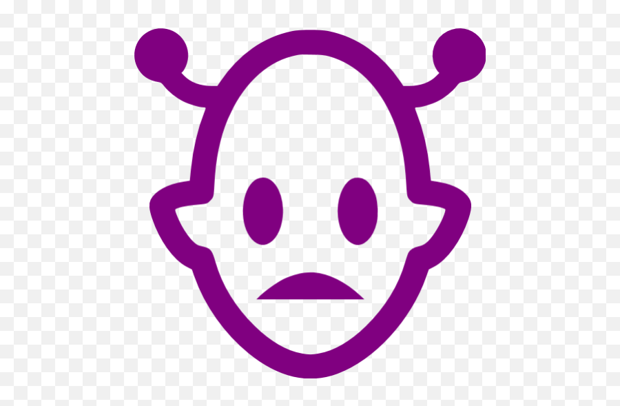 Purple Martian Icon - Free Purple Alien Icons Emoji,Purple Alien Emoji