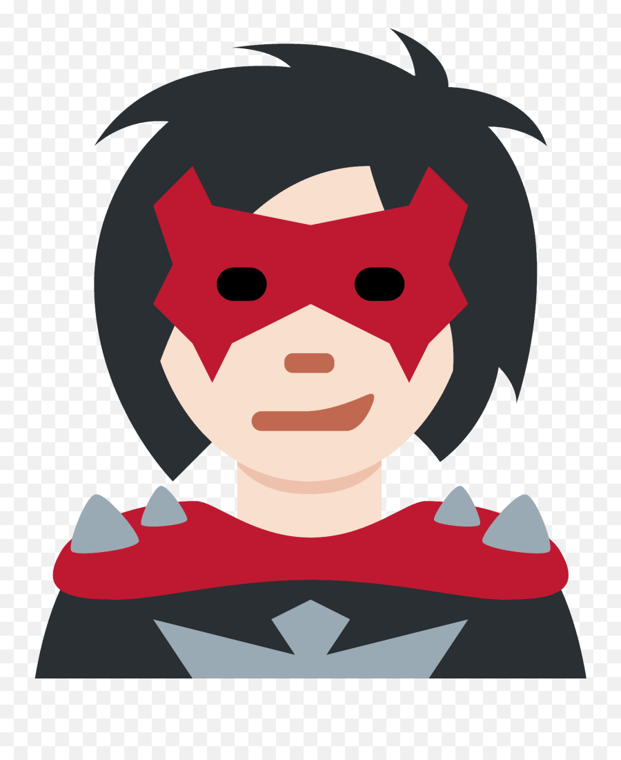 Supervillain Emoji Clipart - Emoji Villano,Hero Emoji