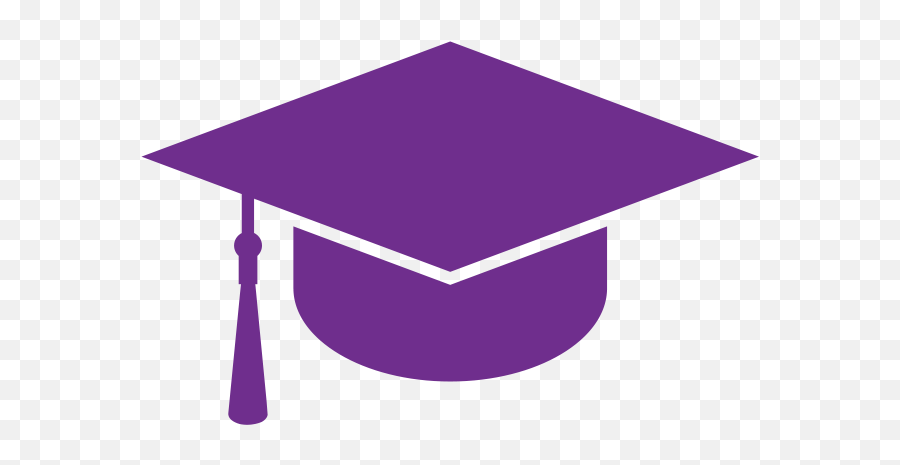 Graduation Clipart Purple - Green Graduation Cap Png Square Academic Cap Emoji,Graduation Emoji Png
