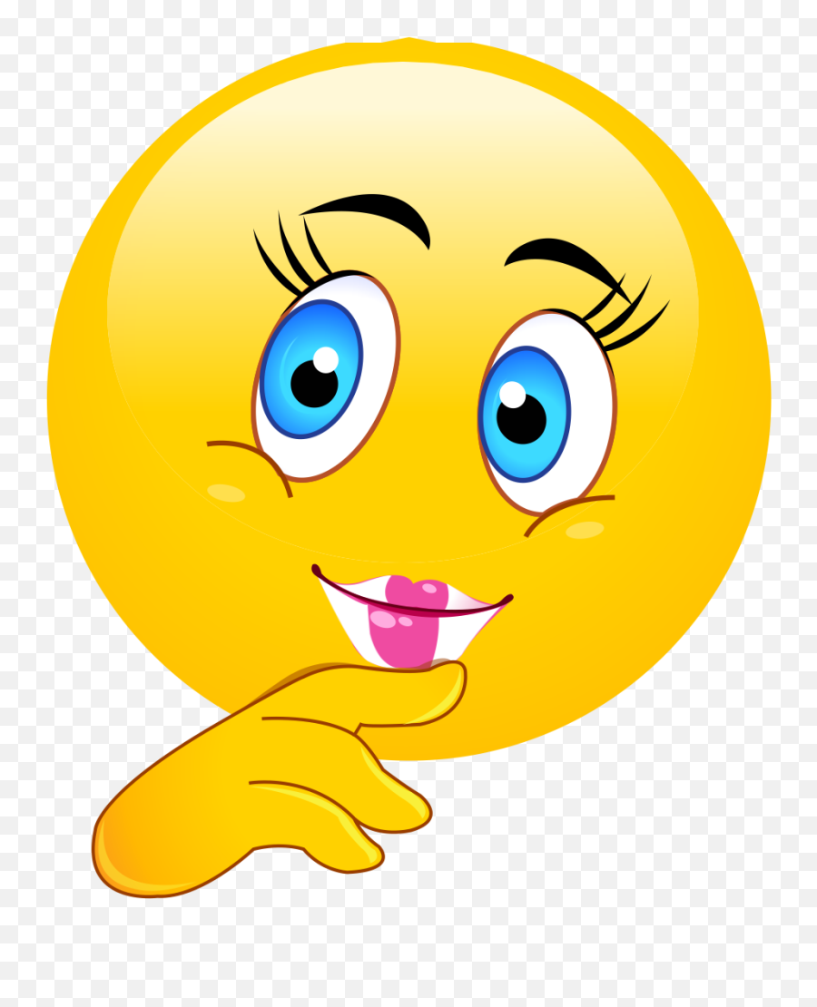 Girl Emoji Decal - Hihi Smiley,Girl Emoji