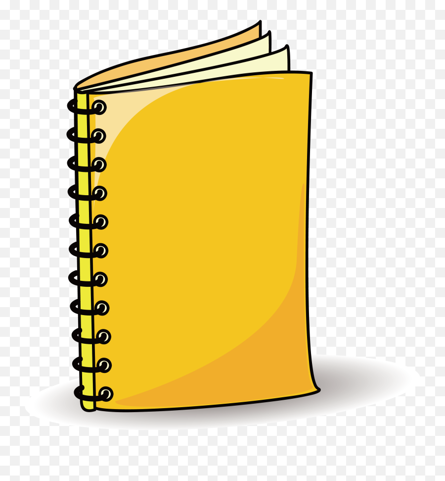 Notebook Clipart School Thing Notebook - Notebook Clipart Png Emoji,Emoji School Folder