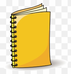 Notebook Clipart School Thing Notebook - Notebook Clipart Png Emoji,Emoji School Folder
