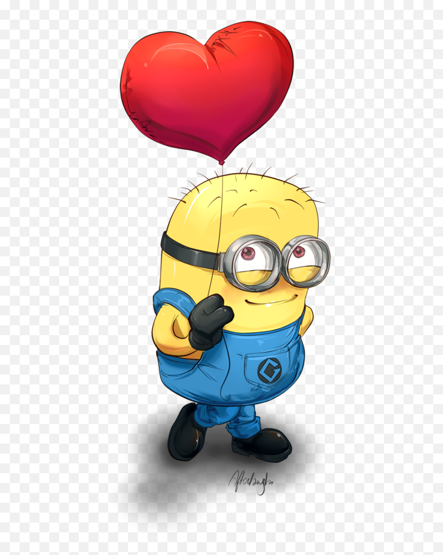 Cute Cartoon Wallpaper With Quotes - Animated Minion Valentines Day Emoji,Pig Emoji Wallpaper
