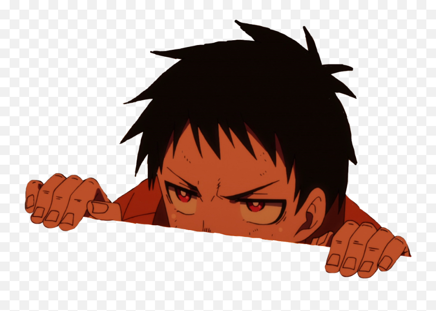 Fireforce Shinra Sticker By Connor - Fictional Character Emoji,Force Emoji
