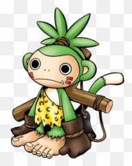 Digimon Rookie Digimon Characters - Green Monkey Digimon Emoji,Ice Burga Mixed Emotions