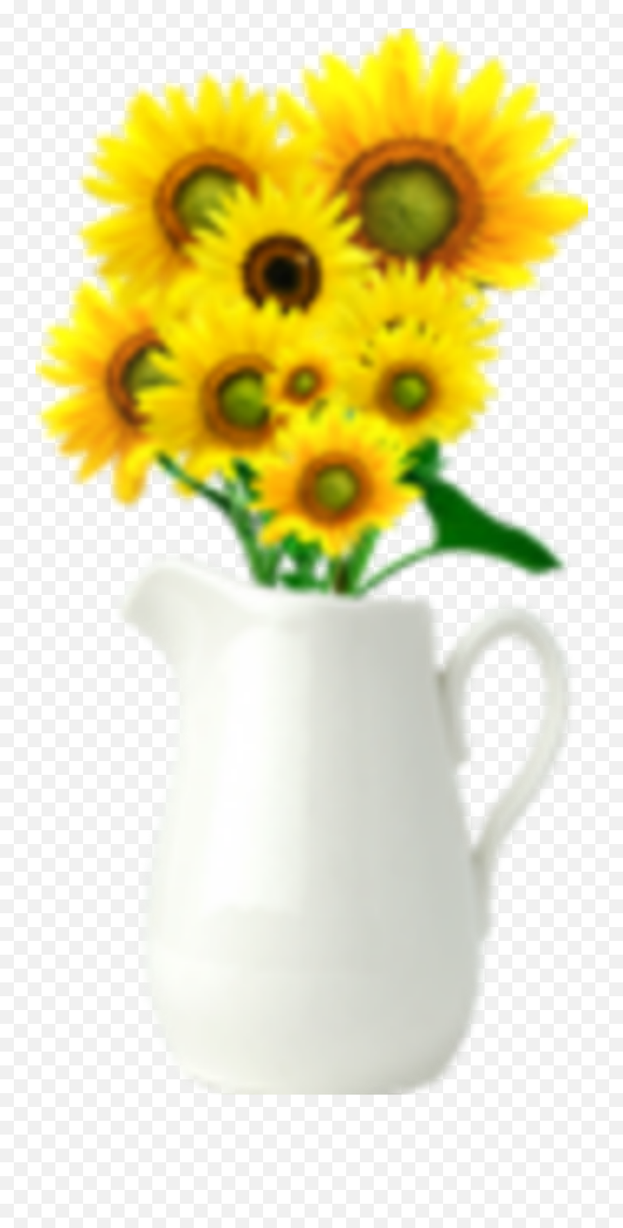 Ftestickers Pitcher Vase Sunflowers Sticker By Pennyann - Vase Flower Sun Flower Emoji,Pitcher Emoji