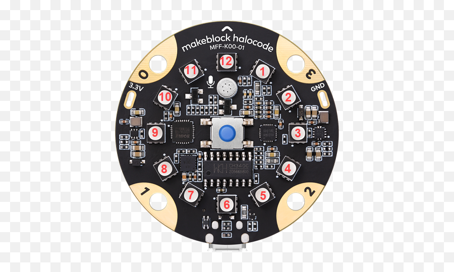 Make A Smiling Face With The Led Ring - Makeblock Halocode Emoji,Led Emotion For Car