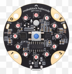 Make A Smiling Face With The Led Ring - Makeblock Halocode Emoji,Led Emotion For Car