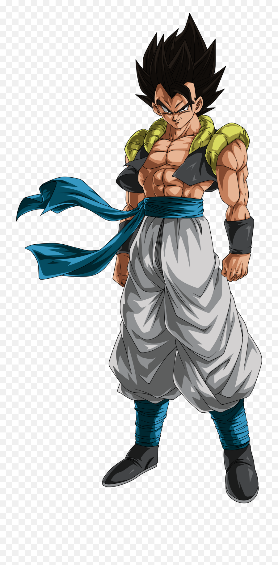 Gogeta - Dragon Ball Gogeta Emoji,Anime Emotion Chart Base