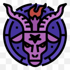 The Solar Scholars Of Magick - Baphomet Icon Emoji,No Emotions For Magick