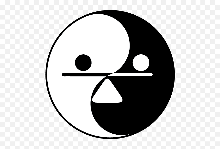 Martial Arts U2022 Fighting Science U2022 21 U2022 Yin Yang Of - Dot Emoji,Fight Emoticon