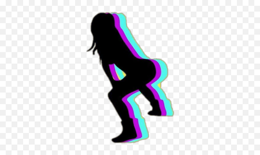 Twerking Sticker - Girly Emoji,Twerking Emoji