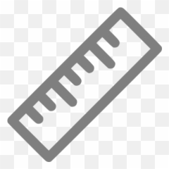 Gray Ruler Icon - Free Gray Ruler Icons Ruler Icon Black And White Emoji,Ruler Emoticon