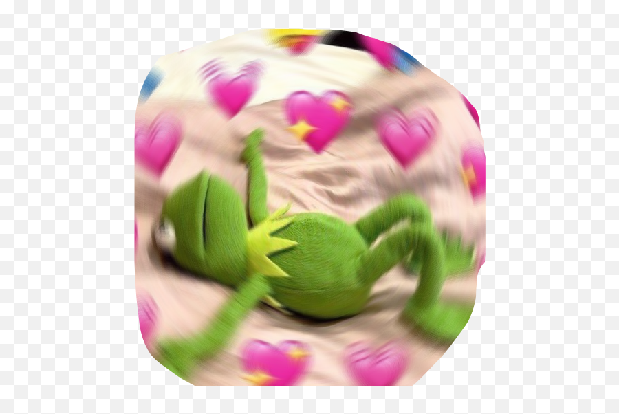 Kermit Love Kermitlove Sticker - Meme Kodok Ijo Emoji,Kermit Heart Emojis