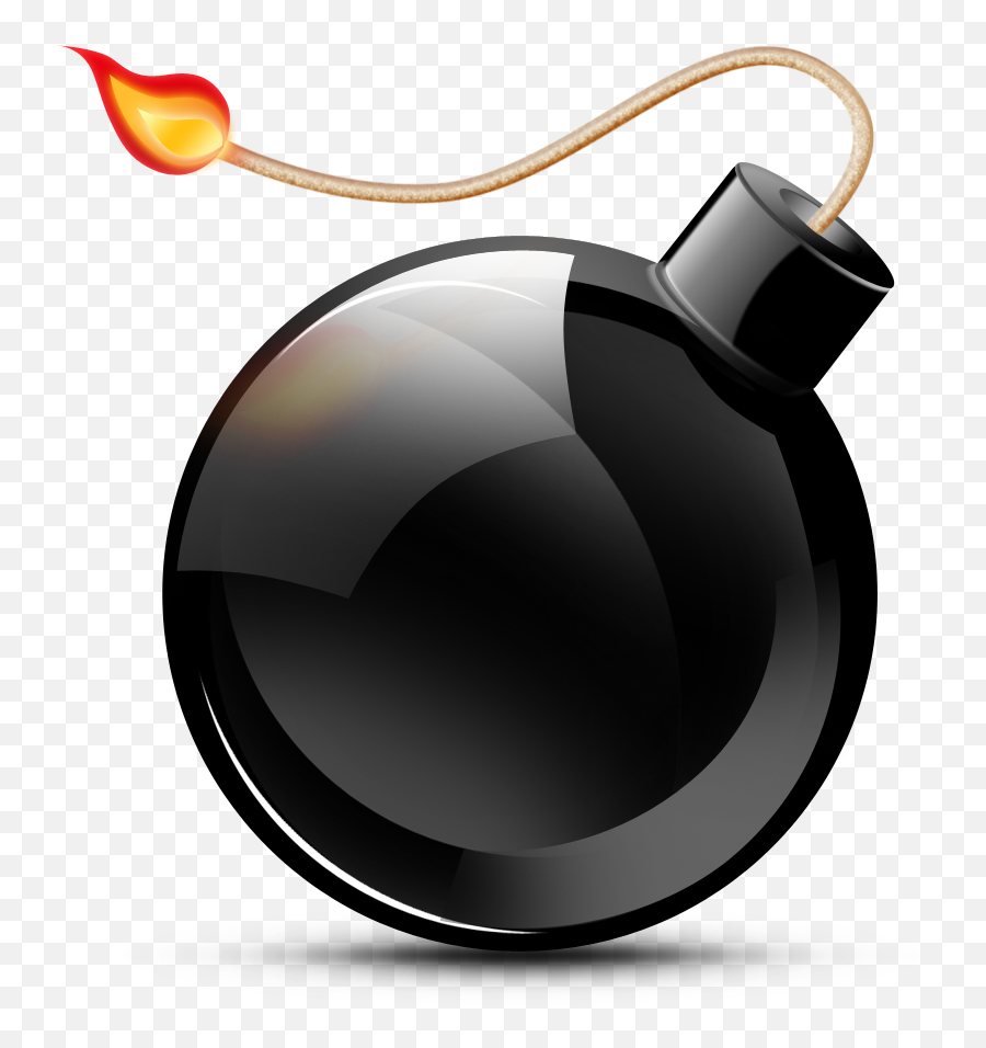 Nuclear Explosion Clipart Png - Clip Art Library Cartoon Bomb Emoji,Bomb Emoji Png