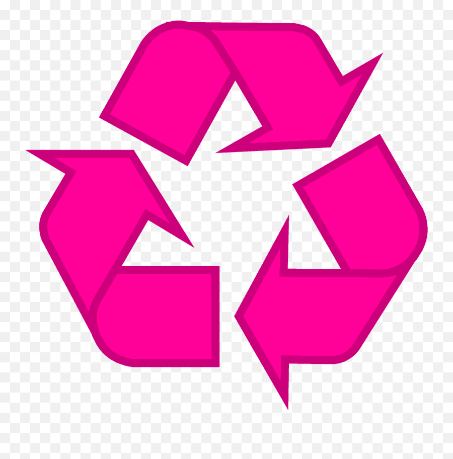 Recycling Symbol - Recycle Sign Emoji,Solid Color Vs Outline Emoji