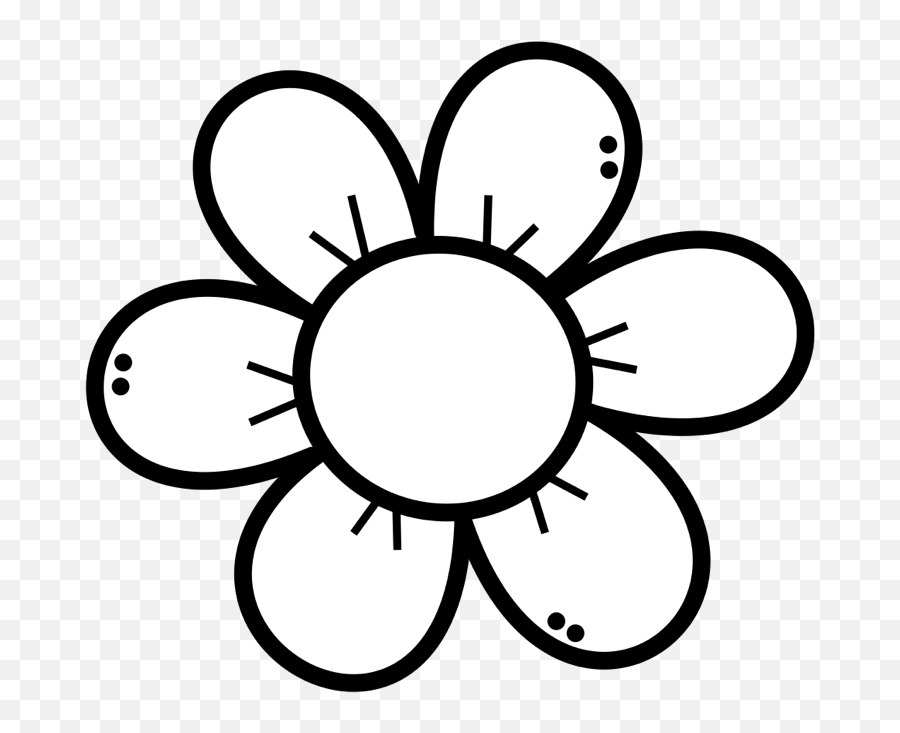 Coloring Pages - Sunflower Clipart Black And White Simple Emoji,Como Hacer Lapiceros Para Nenas De Emojis Con Latas