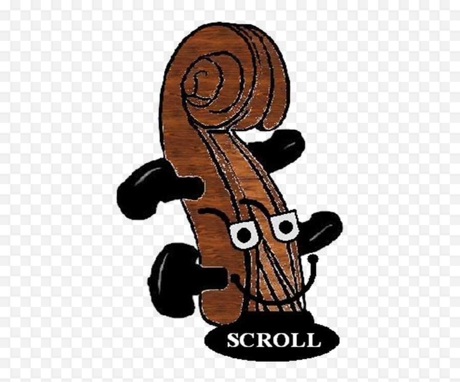 M - Scroll History 1 Stringquest Baroque Violin Emoji,Greek Sculptural Style Lots Of Emotion