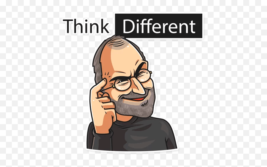 Steve Jobs - Steve Jobs Sticker Emoji,Steve Jobs Emojis