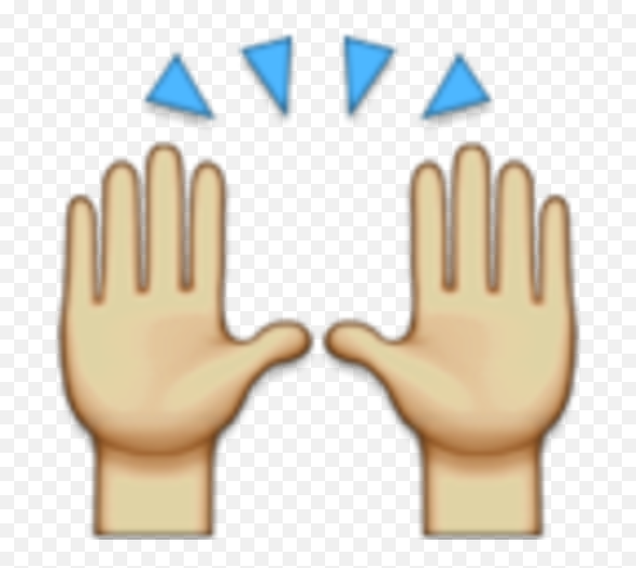 Hands Up Emoji Png 4 Png Image,Whatsapp Emoticons Youtube