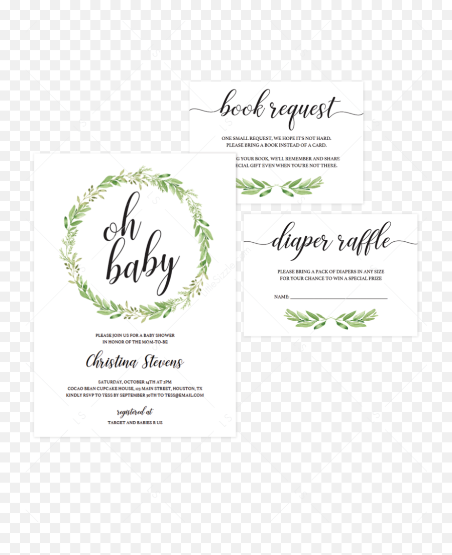 Printable Baby Shower Games Green Leaves Baby Shower - Horizontal Emoji,Baby Shower Emoji Pictionary Answers