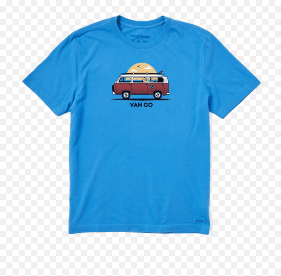 Van Go Crusher Menu0027s Tee Emoji,Van Camping Emoji