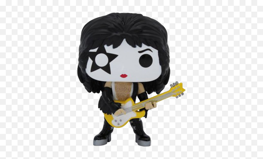 Kiss - Spaceman Glow Us Exclusive Pop Vinyl Rs Pre Order Emoji,Facebook Emoji Guitar