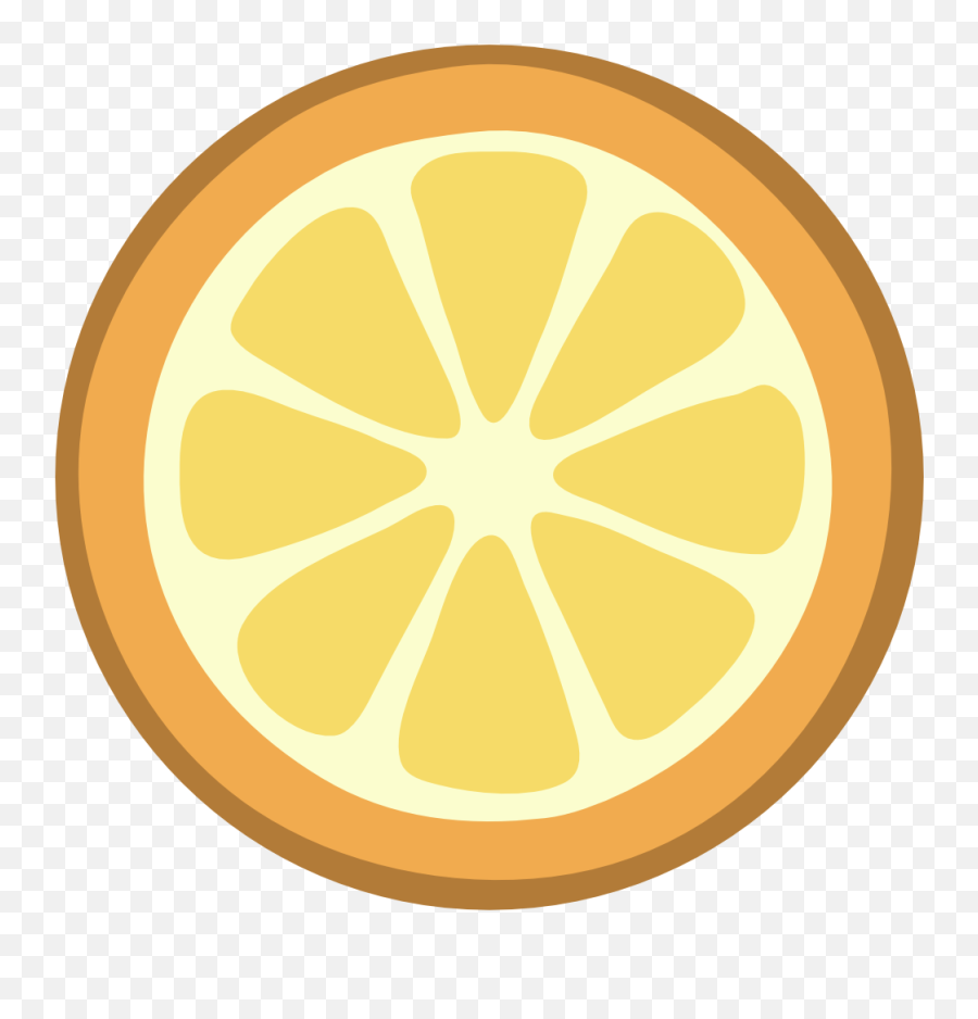 Lemon Clipart Emoji Lemon Emoji - Half Orange Clipart,Kiwi Emoji