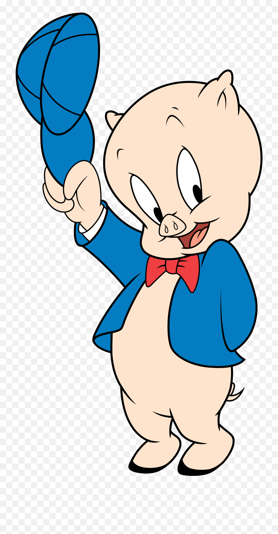 Porky Pig Transparent - Porky Pig Png Transparent Emoji,Elmer Fudd Emoji