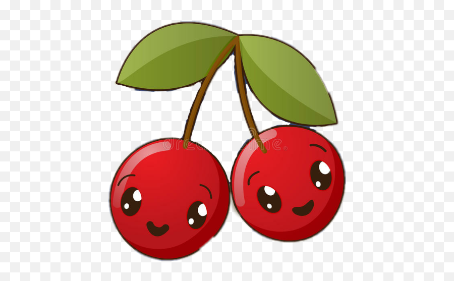 Cerezas Stickers Sticker - Fresh Emoji,Emoji 3 Cherries