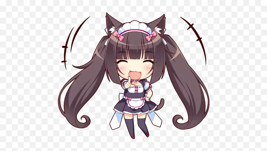 Nekopara Whatsapp Stickers - Nekopara Sticker Emoji,Nekopara Emoticons