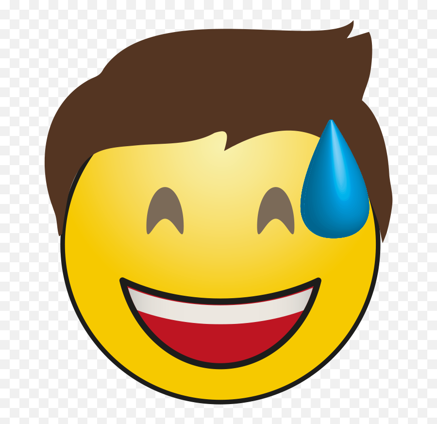 Boy Emoji Png Hd - Cute Smile Whatsapp Smiley,Boy Emoji