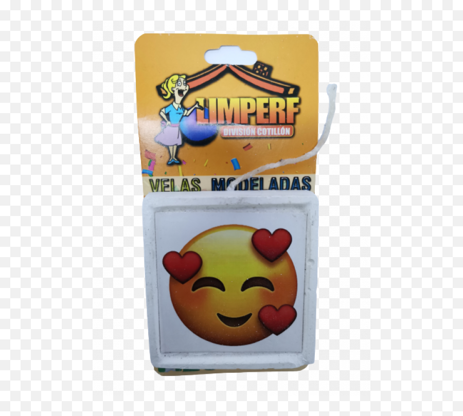 Vela Emoji 3 Corazones - Happy Heart Emojis,Bolsas Para Los Dulces De Emojis