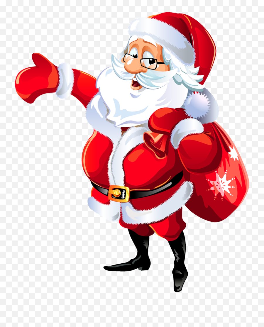 Wastickerapps - Santa Merry Christmas Png Emoji,Merry Christmas Emojis