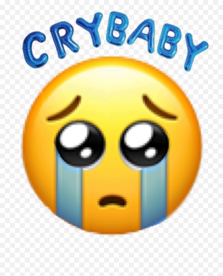 Crybaby Baby Cute Sad Sticker - Melanie Martinez Emoji,Cry Baby Emoji