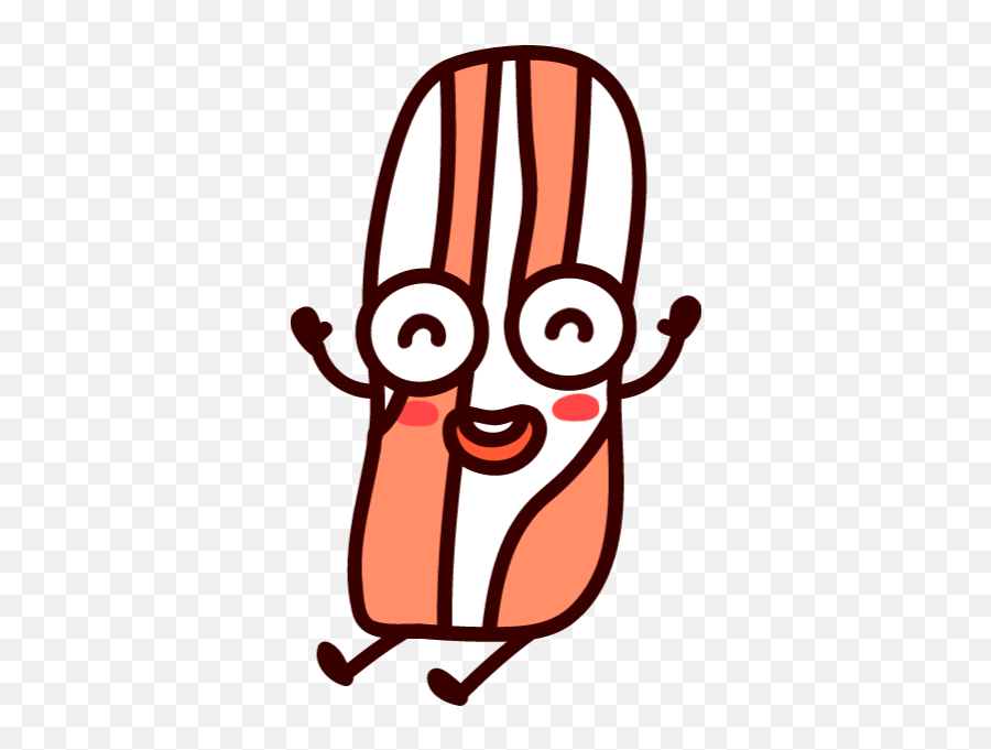 Meat Food Bacon Emoji Vector - Ugly,Meat Emoji