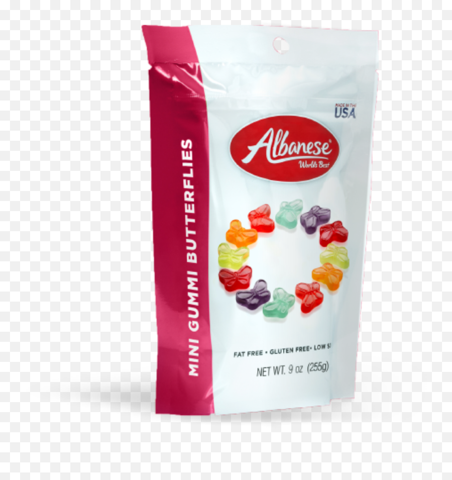 Albanese Confectionery - Albanese Gummy Butterflies Emoji,Kosher Emoji Cookies Or Candy