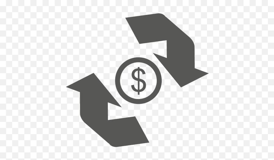 Recycling Dollar Coin Icon Transparent Png U0026 Svg Vector - Dot Emoji,Coin Emoticon For Facebook
