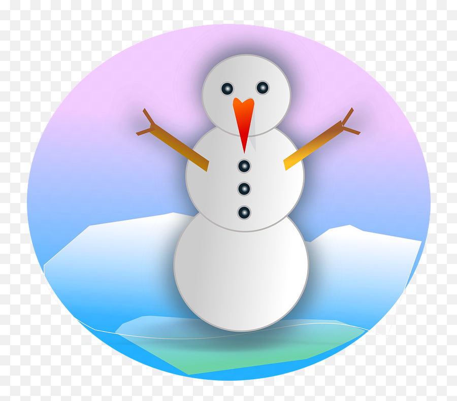 Snowman Snow Cold Winter Christmas - Snowman Emoji,Emotion Pictire Snowman