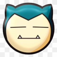 Emoticon Facial Expression Smile Yellow - Snorlax Shuffle Emoji,Snorlax Emoji