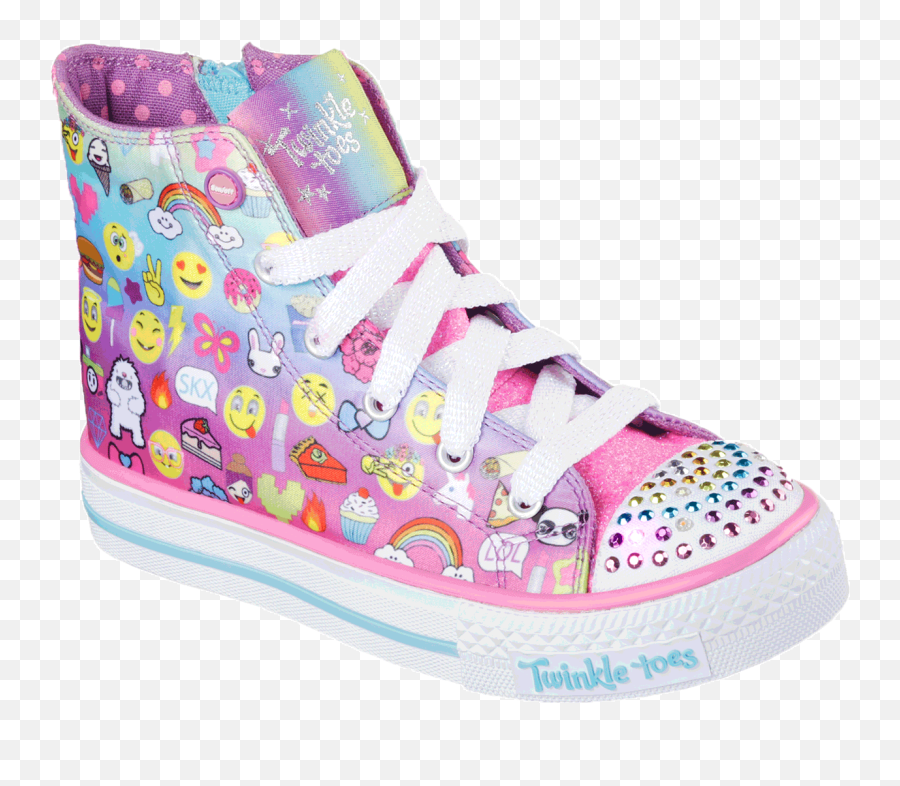 Kinderschuhe Skechers Blinken Off 72 - Twinkle Toes Emoji Shoes,Skechers Girls Emojis