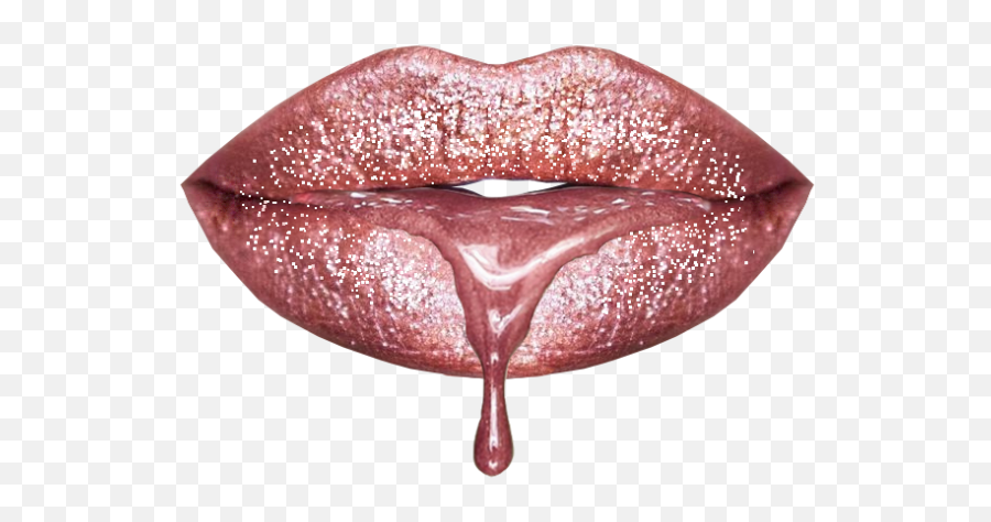 Kylie Jenner Lipstick Logo Wallpaper - Transparent Background Rose Gold Lips Png Emoji,New Snapchat Emojis Lipstick