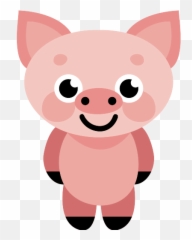 Pig Vector Svg Icon Emoji,Little Piggy Emoticon