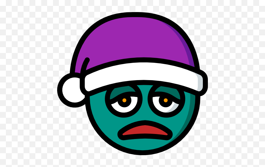 Free Icon Sleepy Emoji,Type Christmas Emoticon