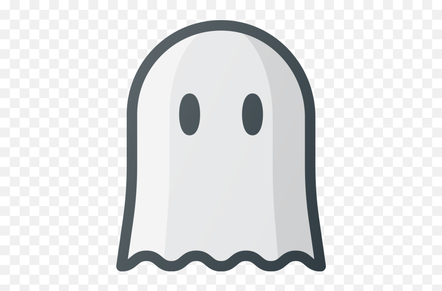 Ghost Icon Of Colored Outline Style - Ghost Icon Emoji,Ghost Emoji Costume